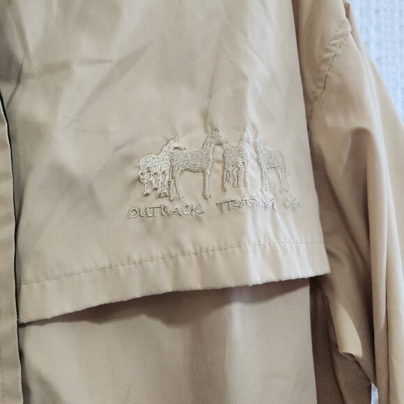 Outback Trading Co. Pak-A-Roo Parka Men's Micro Suede Jacket Size Large - Picture 4 of 13